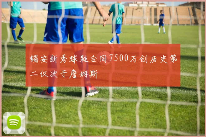 锡安新秀球鞋合同7500万创历史第二仅次于詹姆斯